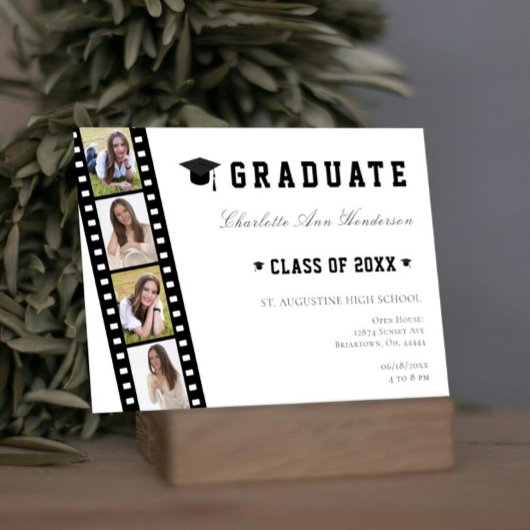 Filmstrip Vier Fotocollage Open Huis Kaart