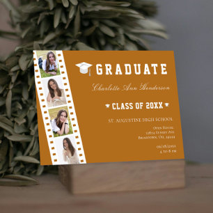 Filmstrip Vier Fotocollage Open Huis   Orange Kaart