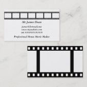 Filmstrip Visitekaartje (Voorkant / Achterkant)
