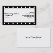 Filmstrip Visitekaartje (Voorkant / Achterkant)