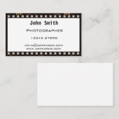 Filmstrip Visitekaartje (Voorkant / Achterkant)