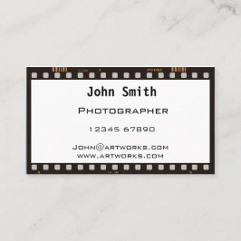 Filmstrip Visitekaartje