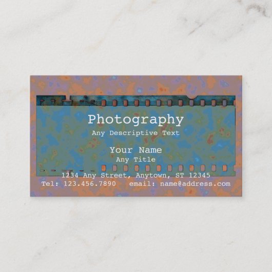 Filmstrip Visitekaartje (Voorkant)