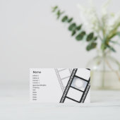 Filmstrip - Zakelijk Visitekaartje (Staand voorkant)