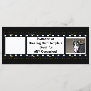 Filmstrippen - Gratis aanpassen Kaart