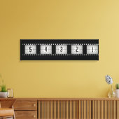 Filmstrips afbouwen canvas afdruk (Insitu (Woonkamer))