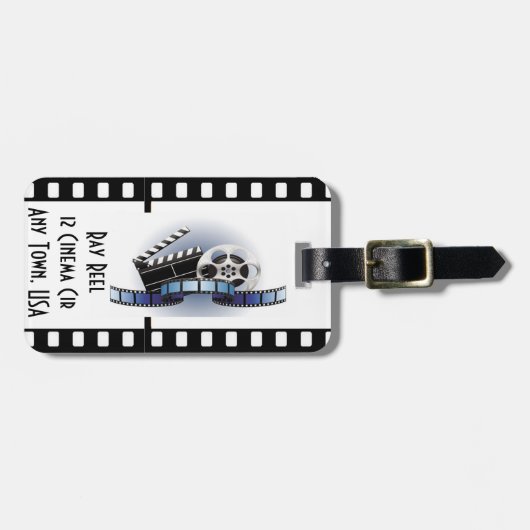 Filmstrips Bagagelabel (Voorkant horizontaal)