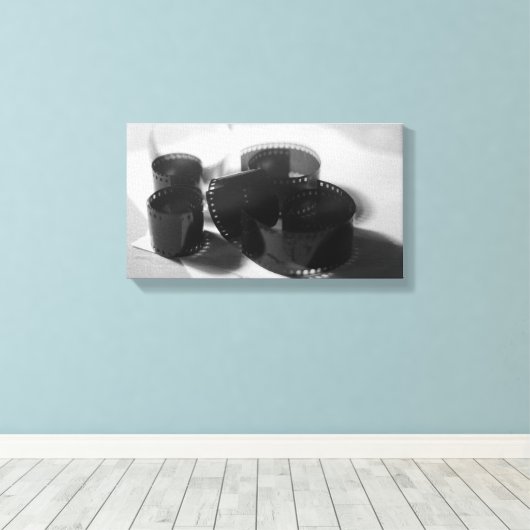 Filmstrips (Canvas) Canvas Afdruk (Insitu (Houten vloer))