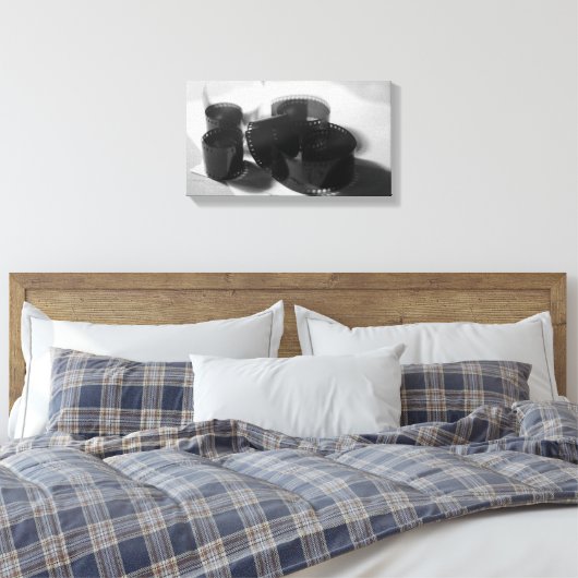 Filmstrips (Canvas) Canvas Afdruk (Insitu (Slaapkamer))