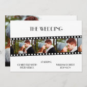 Filmstrips Fotocollage opslaan Datum Kaart (Voorkant / Achterkant)