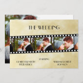 Filmstrips Fotocollage opslaan Datum Kaart (Voorkant / Achterkant)