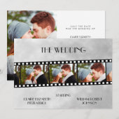 Filmstrips Fotocollage opslaan Datum Kaart (Voorkant / Achterkant)