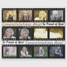 Filmstrips Fotoframes Gift Wrap Cadeaupapier