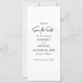 Filmstrips Foto's Funny Save the Date (Achterkant)