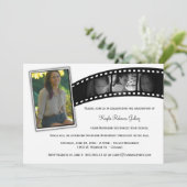  filmstrips GraduPartij Foto Uitnodigen Kaart (Staand voorkant)