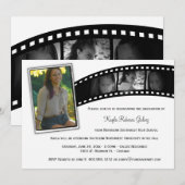 filmstrips GraduPartij Foto Uitnodigen Kaart (Voorkant / Achterkant)