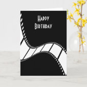 Filmstrips Happy Birthday Kaart (Gele Bloem)