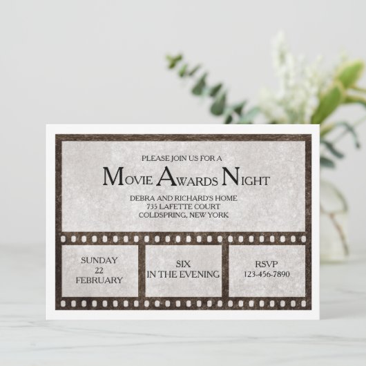 Filmstrips Kaart (Staand voorkant)