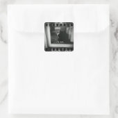 Filmstrips Lucy Vierkante Sticker (Tas)