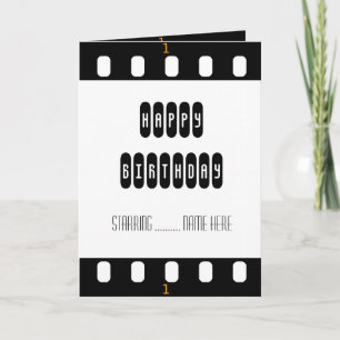 Filmstrips met schroefdraad kaart
