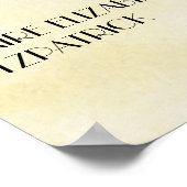 Filmstrips Poster Weddenschap Welkomstteken (Hoek)