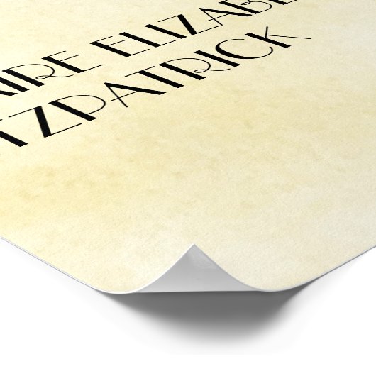 Filmstrips Poster Weddenschap Welkomstteken (Hoek)