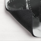  filmstrips van 35 mm in zwart-wit muismat (Hoek)