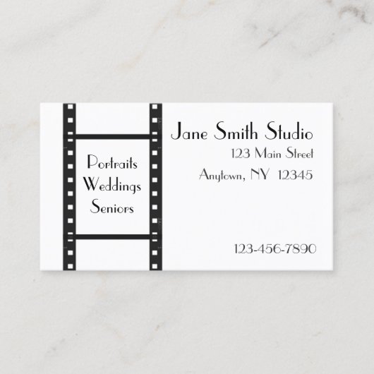 Filmstrips Visitekaartje (Voorkant)