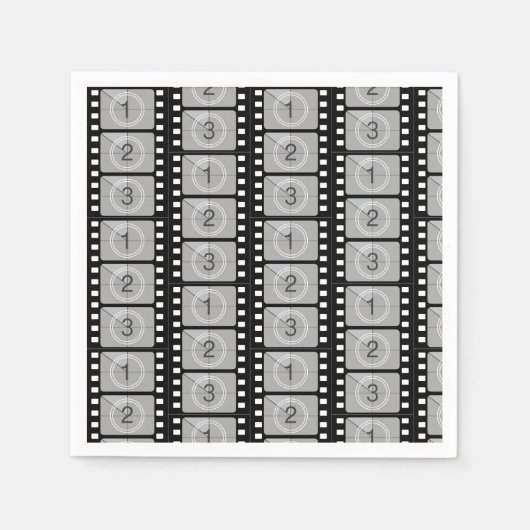 Filmstrips voor filmfilmpjes Napels Servet (Voorkant)
