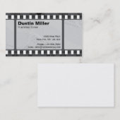 Filmstrips - zwart visitekaartje (Voorkant / Achterkant)