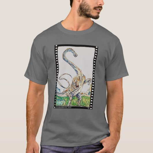 Filmstrook Titanosaurus-shirt T-shirt (Voorkant)
