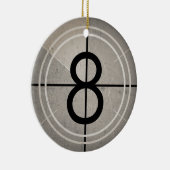 Filmteller Keramisch Ornament (Rechts)