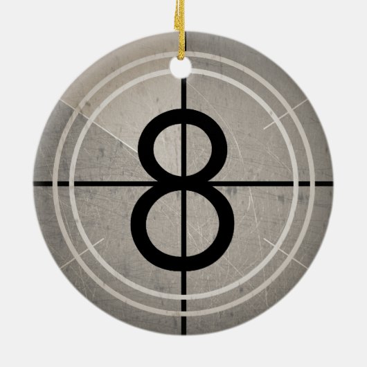 Filmteller Keramisch Ornament (Achterkant)