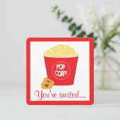 Filmtheater Birthday Kaart (Staand voorkant)