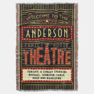 Filmtheater Marquee Home Theater Cinema   Naam Deken