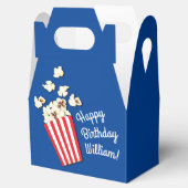 Filmtheater Popcorn Birthday Party Bedankdoosjes (Geopend)
