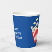 Filmtheater Popcorn Birthday Party Papieren Bekers (Rechts)