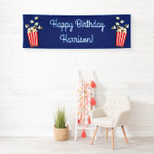 Filmtheater Popcorn Birthday Party Spandoek (Insitu)