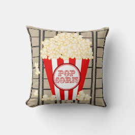 Filmtheater Popcorn en film Pillow-red Kussen