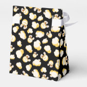Filmtheater Popcorn Theme Birthday Hartelijk dank Bedankdoosjes (Achterkant)