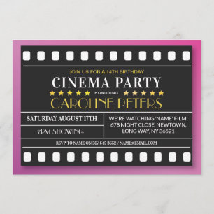 Filmtheaterdag om het even welke Leeftijd bioscoop Kaart