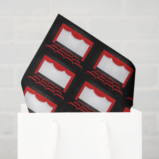 Filmtheatergetouwen Tissuepapier (Cadeauzakje)