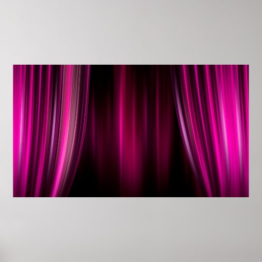 Filmtheatergordijnstrip Poster (Voorkant)