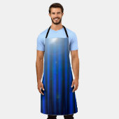 Filmtheatergordijnstrip Schort (Gedragen)