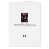 Filmtheaterprojectionist, Vintage Business (Achterkant)