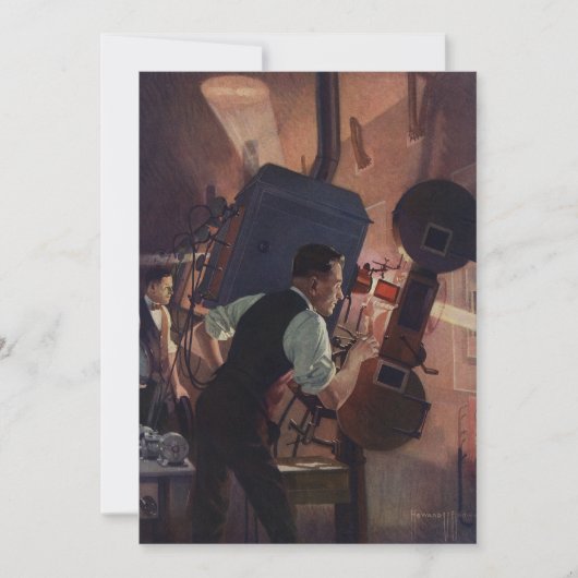 Filmtheaterprojectionist, Vintage Business (Voorkant)