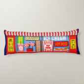 Filmtheatervoedsel en -Drinken Lichaamskussen (Achterkant)