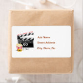 Filmthema 60e verjaardag etiket (Insitu)