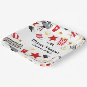 Filmthema Afstuderen Papieren Bordje (Gebogen)