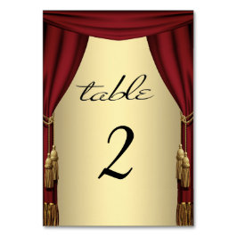 Filmthema Gold-tabelnummers Kaart